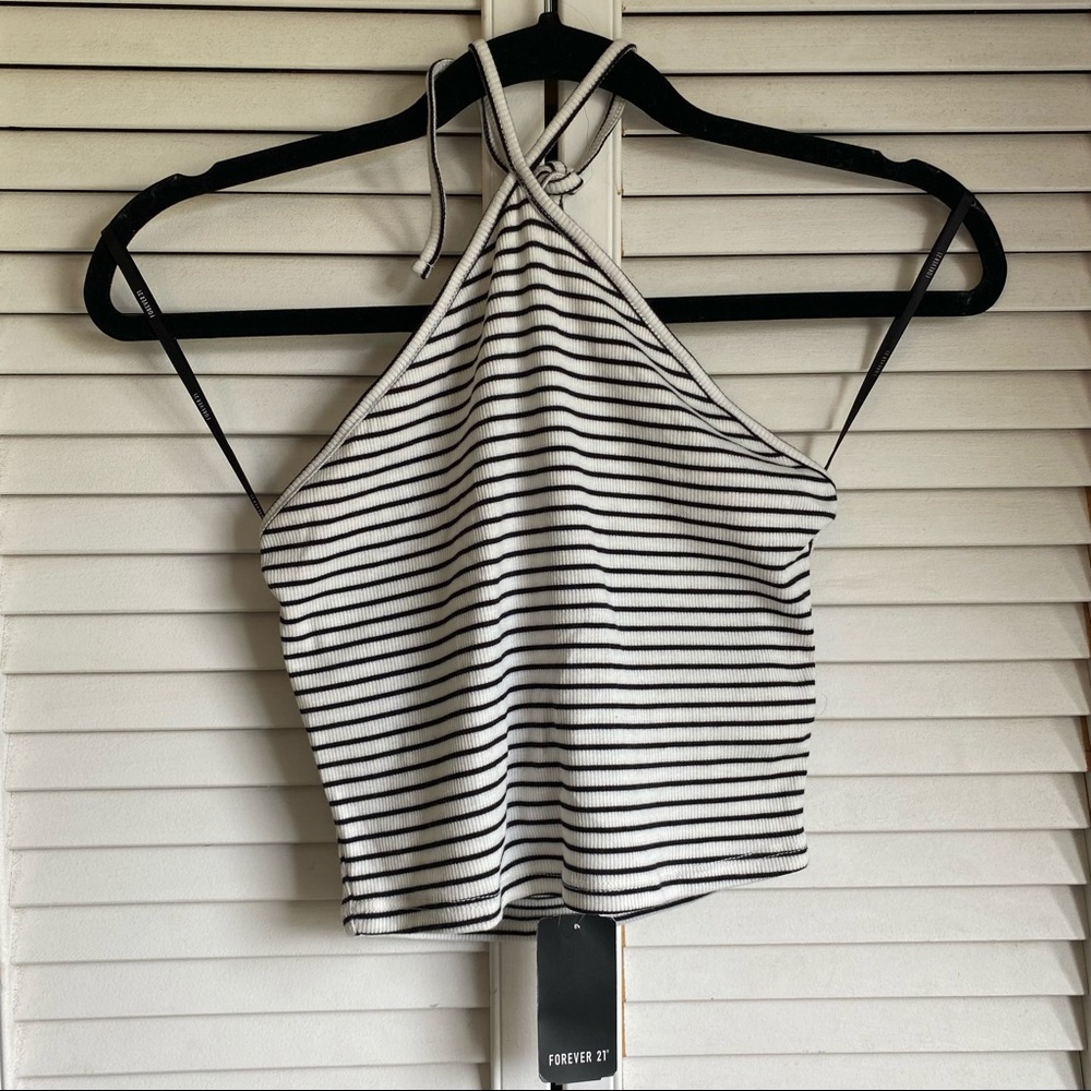 Striped Halter Set - Picture 4 of 6